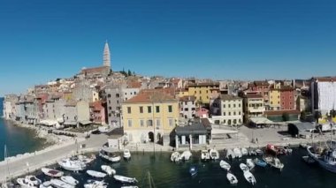 Rovinj Akdeniz Yarımadası, deniz kenarı