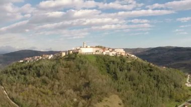 Motovun, Hırvatistan'ın eski şehir