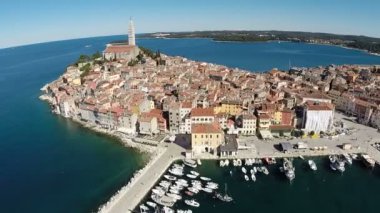 Rovinj Akdeniz Yarımadası, deniz kenarı