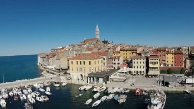 Rovinj Akdeniz Yarımadası, deniz kenarı