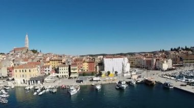 Rovinj Akdeniz Yarımadası, deniz kenarı