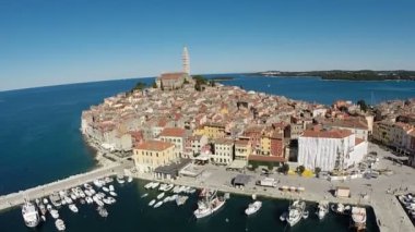 Rovinj Akdeniz Yarımadası, deniz kenarı