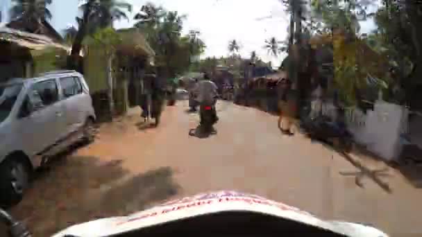ムンバイの道路を走行. — ストック動画