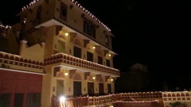 Jodhpur geleneksel hindu düğün.
