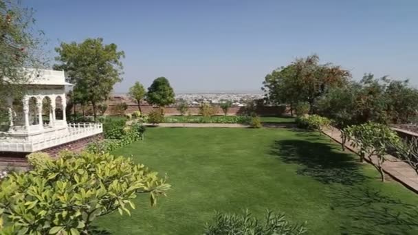 Jaswant thada templo em jodhpur . — Vídeo de Stock