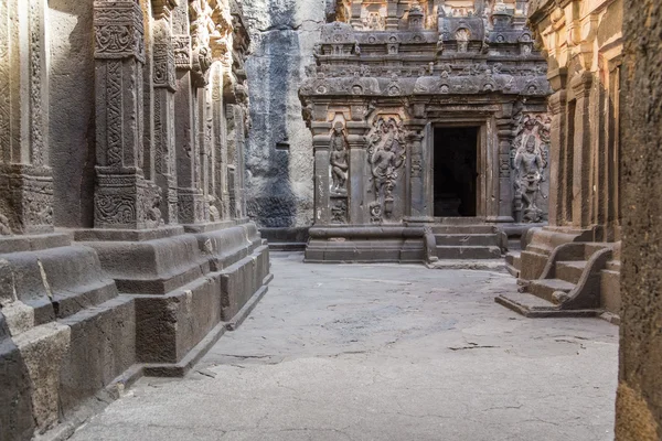 Noordkant van Kailasa tempel — Stockfoto