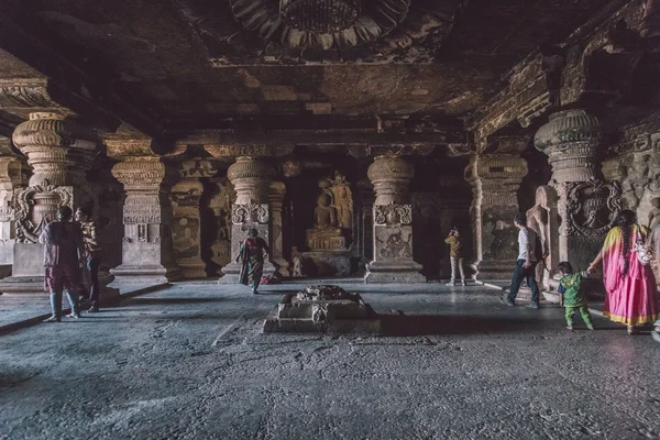 Ellora Caves  archaeological site — 스톡 사진