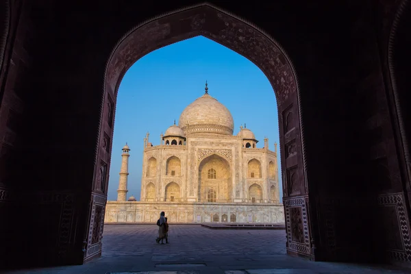 F taj mahal von innen mihman khana — Stockfoto