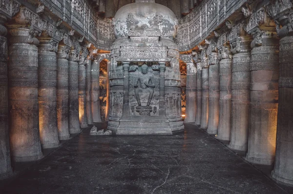 Chaitya-griha oder Gebetssaal — Stockfoto