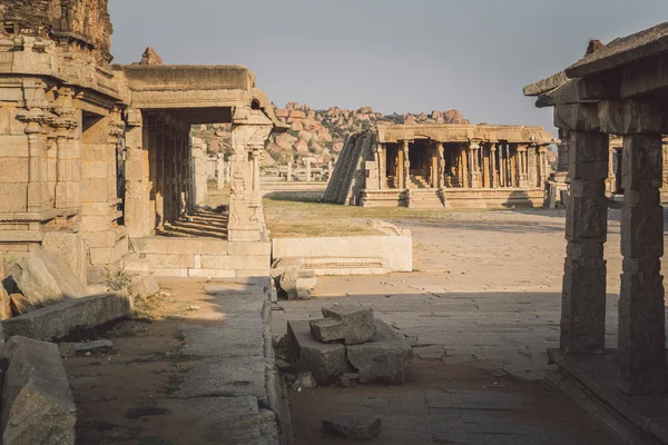 Ruinen von Hampi, Indien — Stockfoto