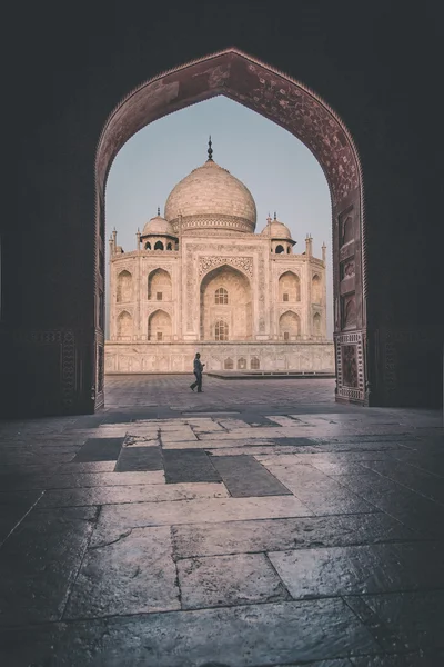 Taj Mahal de dentro Mihman Khana — Fotografia de Stock