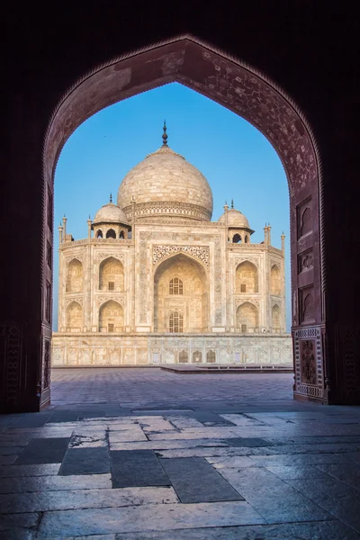 Aj Mahal desde dentro Mihman Khana — Foto de Stock