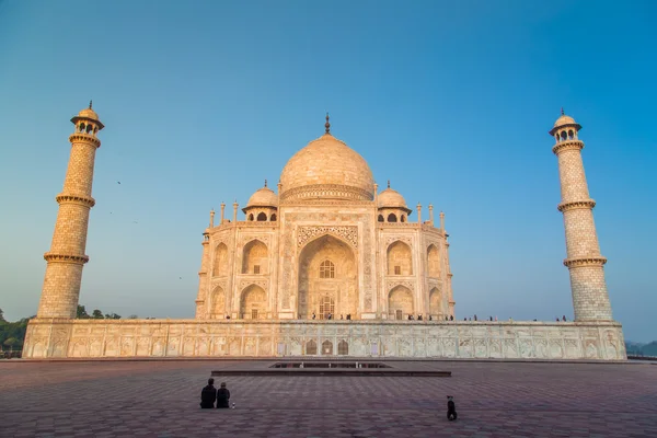 Taj mahal von der Ostseite — Stockfoto