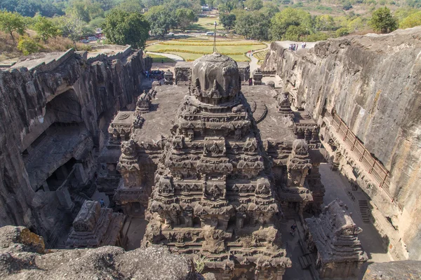 Ailasa Tapınağı Ellora mağara bir parçası — Stok fotoğraf