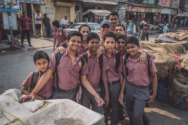 Chicos de escuela —  Fotos de Stock