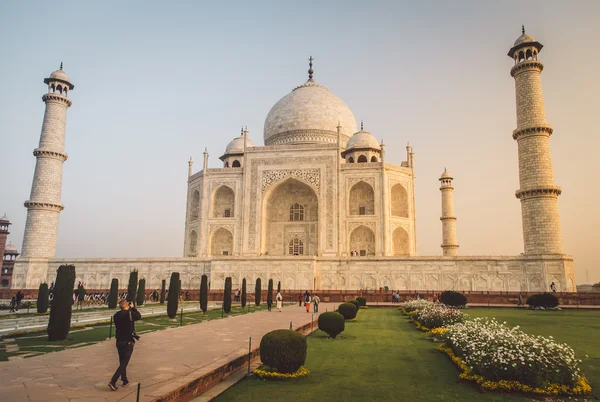 Taj Mahal towards South side. — Stock fotografie