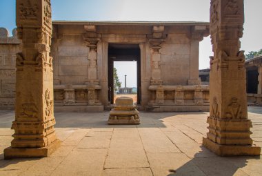 Kalıntıları Hampi, Hindistan.