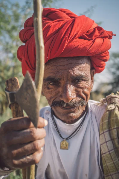 Rabari tribesman — Stock fotografie