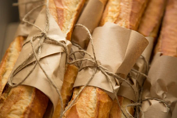 Pan baguette francés — Foto de Stock