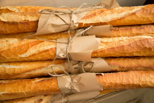 Pão de baguete francês — Fotografia de Stock
