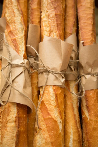 Pão de baguete francês — Fotografia de Stock