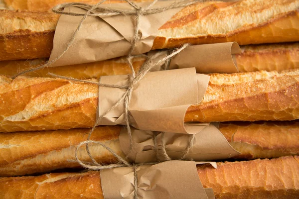 Pan baguette francés — Foto de Stock