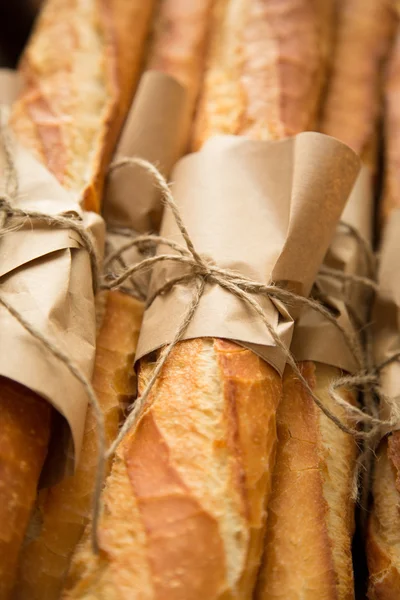 Pan baguette francés — Foto de Stock