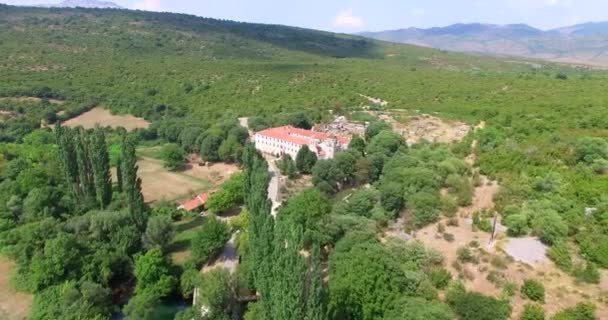 Krupa-Kloster, Kroatien — Stockvideo