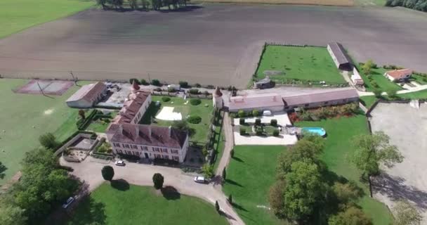 Bourbet slott, Frankrike — Stockvideo