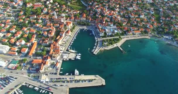 Supetar on Island of Brac, Croatia — Stock Video