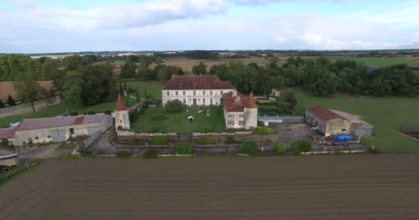 Bourbet 城堡，法国 — 图库视频影像