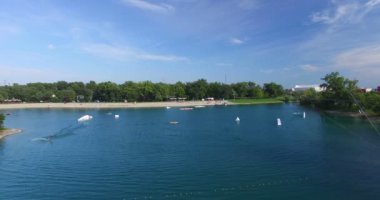 Wakeboarding uyan Park Jarun adlı