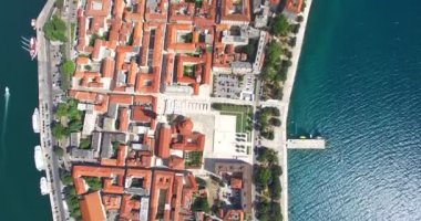 çatıları Zadar, Hırvatistan