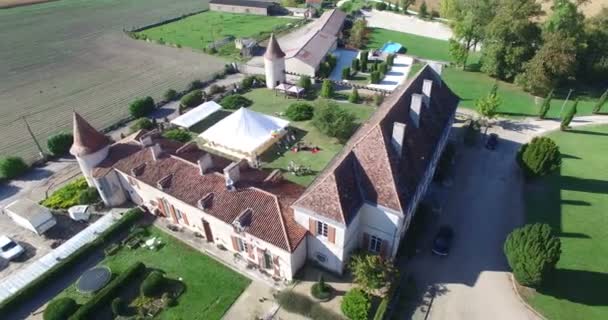 Castelo Bourbet, França — Vídeo de Stock