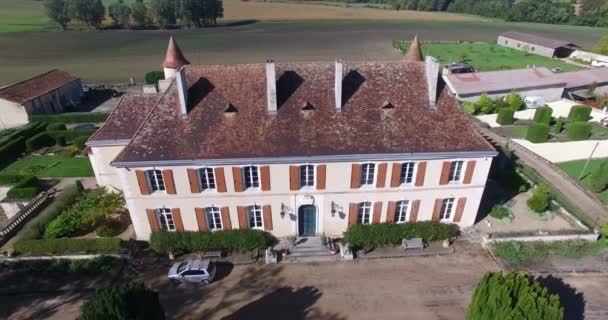 Bourbet Castle, Frankrijk — Stockvideo