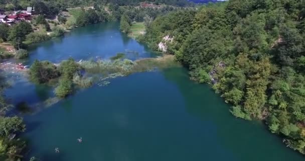 Mreznica river, Croatia — Stock Video