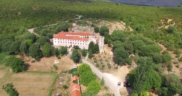 Monasterio de Krupa, Croacia — Vídeo de stock