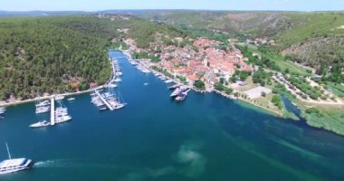 beautiful town Skradin, Croatia