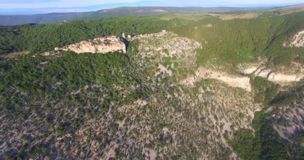 Fort stad Lubenice, Kroatië — Stockvideo