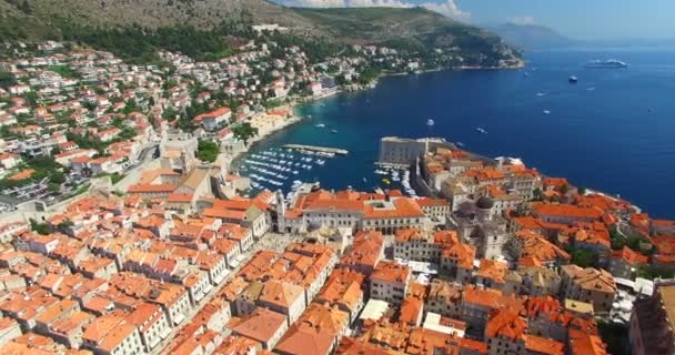 Altstadt von Dubrovnik — Stockvideo