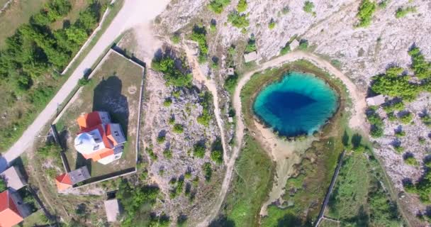 Fonte de Glavas do rio Cetina — Vídeo de Stock