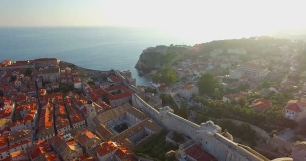 Cidade velha de dubrovnik — Vídeo de Stock