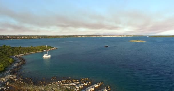 Ilha de Galesnjak na Croácia — Vídeo de Stock