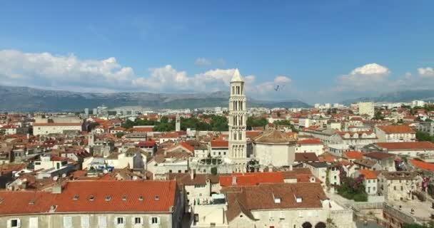 Kathedraal van Saint Domnius in Split — Stockvideo