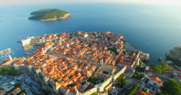 Cidade velha de dubrovnik — Vídeo de Stock