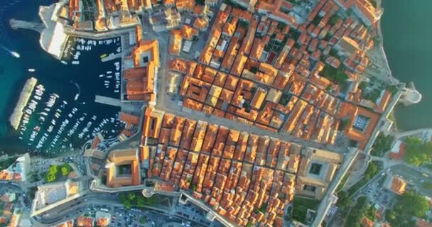 Dubrovnik eski şehir — Stok video