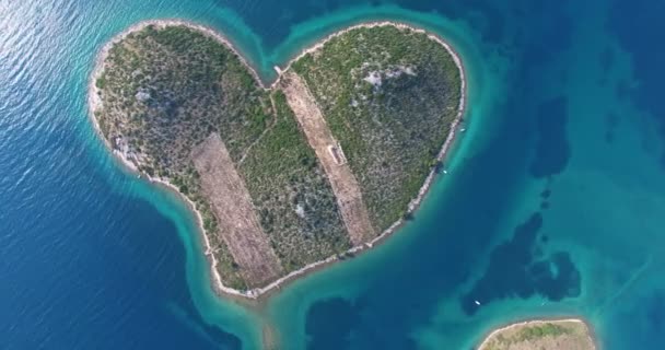 เกาะรูปหัวใจของกัลลาซา — วีดีโอสต็อก