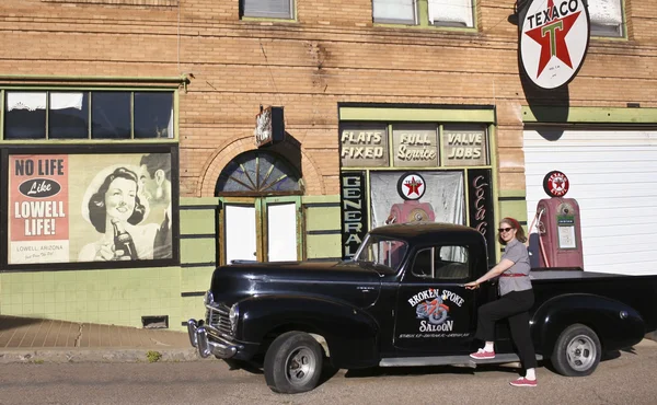 Strzał stacji Texaco, Lowell, Arizona — Zdjęcie stockowe