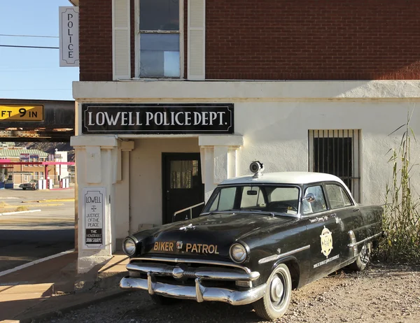 Dos 50 Ford carro da polícia, Lowell, no Arizona — Fotografia de Stock