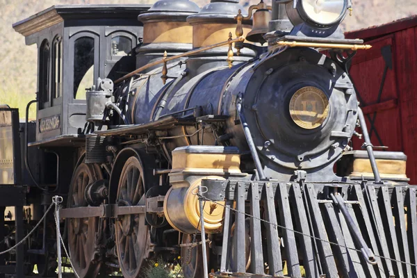 Una locomotiva a vapore a Old Tucson, Tucson, Arizona — Foto Stock